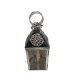 Pierced Tin Lantern with glass Door